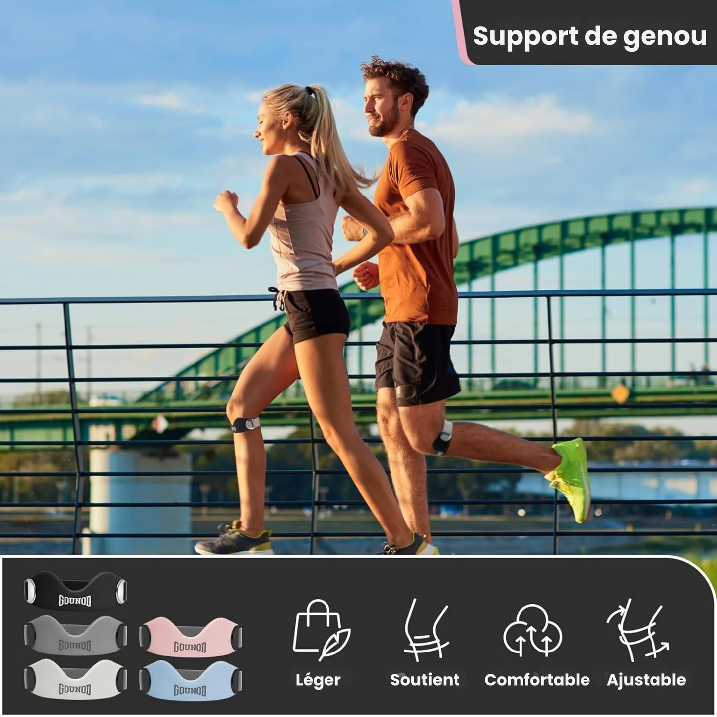 Straps de Soutien pour Genou